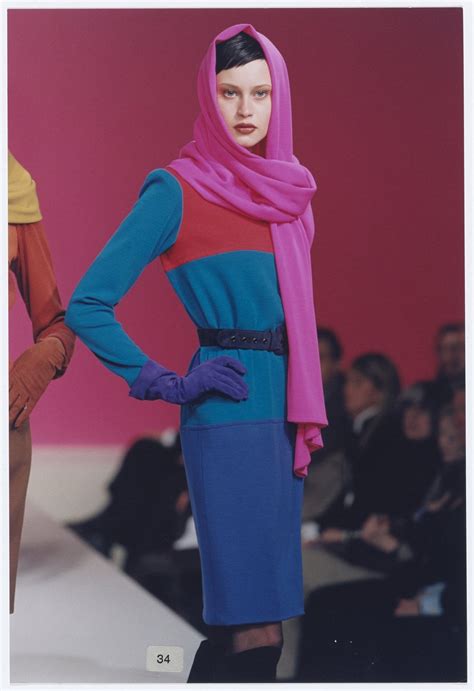 abito matisse collezione autunno inverno 1980 ysl